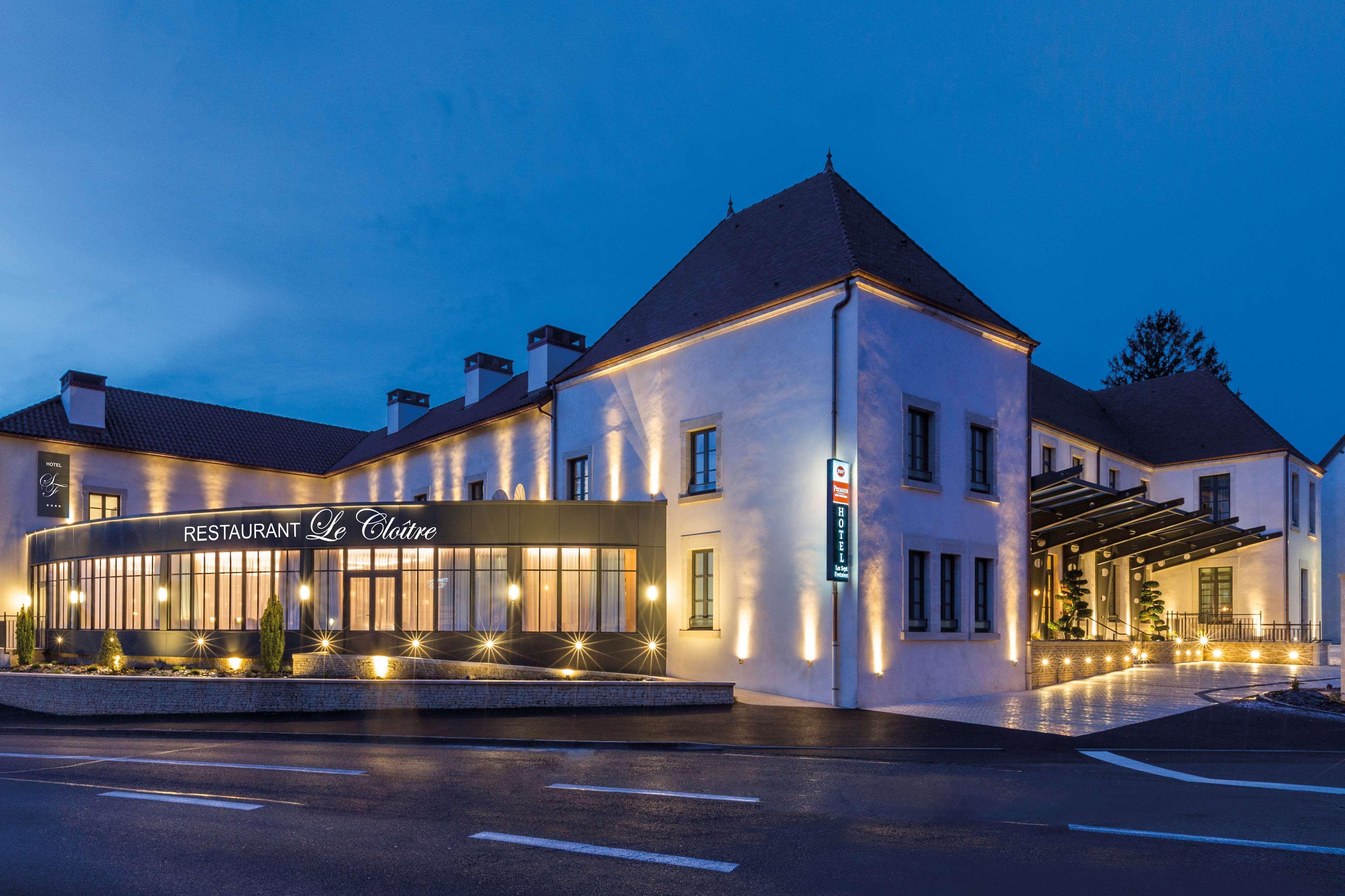 Hotel & Spa Les Sept Fontaines Best Western Premier Tournus Exterior foto